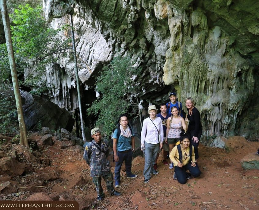 Cave group Rainforest Jungle KhaoSokNationalPark ElephantHills