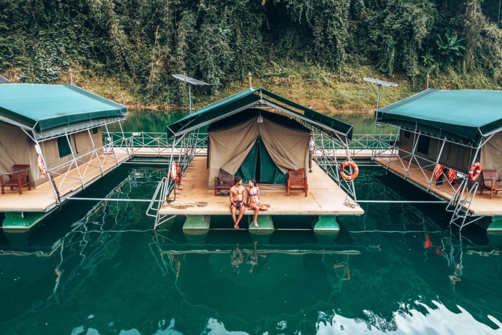 Honeymooners at Elephant Hills