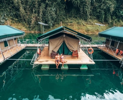 Honeymooners at Elephant Hills